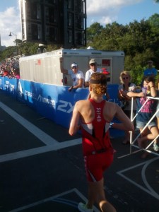 My good side... Bringing it home.